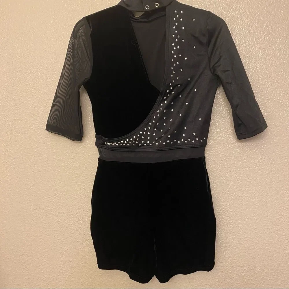 Weissman dance costume velvet
